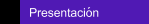 Presentaci�